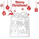 Merry Christmas Metal Cutting Dies Stencils Scrapbooking Album Decor DIY