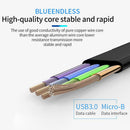Blueendless T8 2.5 inch USB3.0 Hard Drive Disk External Box (80GB)(Black) A
