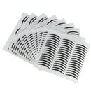 240 Pairs Black Paper Invisible Double Eyelid Eye Tape Stickers - Small