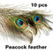 DIY 10 Peacock Eye Tail Feather For Masquerade Decoration Party  New #gib