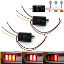 3-Step Sequential Flow Semi Dynamic Chase Flash Tail Light Module For Cars Parts