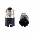 E27 to B22 Bayonet Cap to Edison Screw ES Light Bulb Fitting Converter Supp D1T0