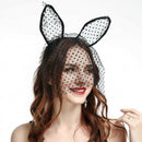 Fashion Sexy Women Small Dot Hair Accessories Lace Cat Ear Hair Band Headba