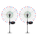 2pcs 90LED Solar Firework Light Outdoor Lawn Garden Lamp (Colorful Light)