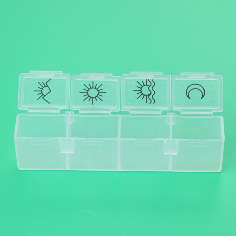 7days Digital Alarm Timer Pills Storage Box Tablet Medication Medicine Reminder