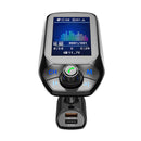 T43 Car Bluetooth Mp3 Player Hands-Free Call Type-C Charger Fm Transmitter  T7C9