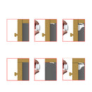 Baby Safety Magnetic Cabinet Locks Child Proof Cupboards Drawers Invisible