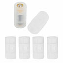 New 4 Pcs AA to C Size Battery Converter Adaptor Adapter Case Switcher Cover Box