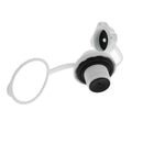Plastic Air Valve Caps Screw Type For Inflatable Boat Mattress Airbed White