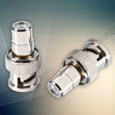 20Pcs BNC Male to AV RCA Female Coax Coaxial Connector Adapter for CCTV Camera