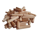 300x Wooden Dowel Rods Unfinished Hardwood Stick For Craft Woodworking Craft