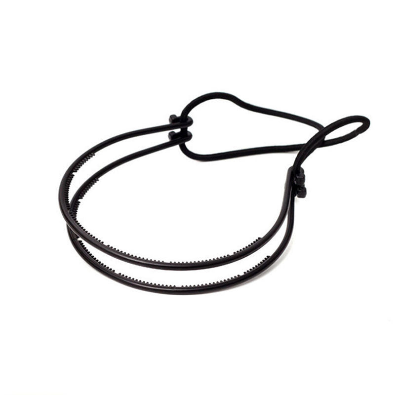 Fashion Women Double Layer Adjustable Head Hair Hoop Elastic HairRopeHairBan Bj