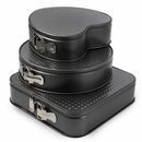 1X(3 Pcs/Set Non-Stick Springform Cake Pan Metal Baking Cake Mold With Remo