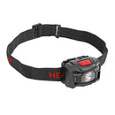 Portable LED Head Lamp USB Rechargeable Outdoor Camp Fishing Flashlight (B)