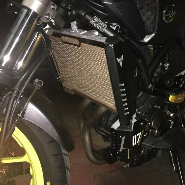For Yamaha Mt-07 Mt07 Fz 07 2017 2016 Radiator Grille Side Cover Guard Prot U9Q6