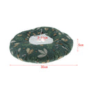 Green Forest Print Dog Cute Comfy Cone for Dogs and Cats Soft Fabric E-Collar