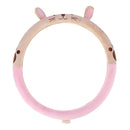 Cartoon Auto Steering Wheel Cover General 15inch/38cm, Anti Slip, Rabbit