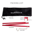 Detachable Camping Lantern Stand Outdoor Portable Garden Lamp BBQ Holder C2P0