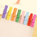 50pcs Mini Natural Wooden Clothes Photo Paper Peg Clothespin CraLJ Clips Hot LJ
