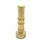 Garden Brass Nozzle Heavy Duty 4 inch Brass Twist Water Hose Nozzle