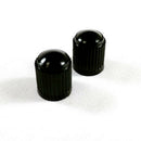 20 Pack Black Tire Stem Valve Caps, Dustproof Tyre Cap for Cars, SUVs, Bike
