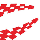 1 PairÃ‚Â Checkered Flag Car Stickers Wheel Eyebrow PVC Automobile Styling Decals