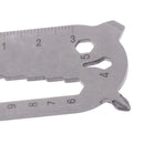 11 In 1 Multi-Function EDC Tool Card Creative Bottle Opener KeychainJR