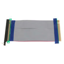 PCI-E Express 16X-16X Slot Riser Card Extender Ribbon Flex Extension Cable