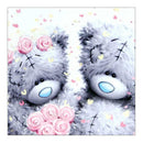 5D DIY Full Drill Diamond Painting 2 Bears Cross Stitch Embroidery Mosaic