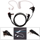 Covert Acoustic Tube Earpiece PTT MIC w/ Indicator Light for Baofeng Retevis