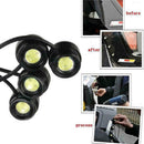 12V Car LED Emergency Strobe Lights DRL 4 in 1 Brake with N2D6 Remote Pract Z2X5