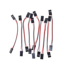 10 x 3Pin 10cm Servo Extension Lead Wire for Futaba RC Connector Cable LDTEUS