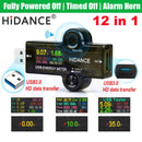 USB 3.0 TFT 13in1 USB tester APP dc digital voltmeter ammeter voltimetro powe OZ