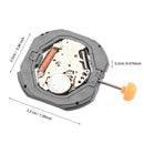 Professional 1S13 Quartz Movement Three Watch Hands Calendar Repair Watch A