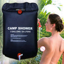 Portable Foldable Outdoor Solar Energy Heated Water Storage Bag for Camping