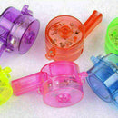 Flashing Whistle  Colour Lanyard LED Light Up Fun In the Dark Party Rave H1 D1Q7