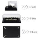 32V 100A Car Marine 12 Way Negative Bus Bar Modular Design For ATP Fuse Blocks