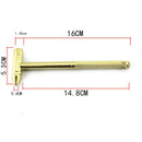 Compact Brass Hammer Repair Tool with Screwdriver for Goldsmith Silversmith