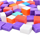 1 Bag Irregular Nail Buffer File Colorful Sanding Sponge Grinding Polishing  ME