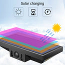 138 LED 4 Modes Solar Wall Light Waterproof PIR Motion Sensor Outdoor Lamp A