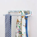 Automatic Folding Cupboard Rack with Hooks Kitchen Back Door Towel Drying H