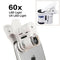 Magnifier Loupe LED Lighted Portable Clip Cell Phone Universal Microscope Camera