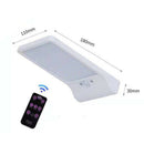 36LED Solar Powered PIR Motion Sensor Garden Outdoor Security Wall Light 2000mAh