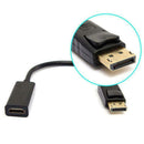 dp Display Port Male To HDMI Female Cable Converter Adapter 1080P  mu