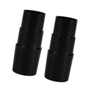 Set of 2 Vacuum Cleaner Attachment Converter Adaptor 32mm to 32mm 35mm Black