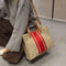 Canvas Women Shoulder Crossbody Bag Shopping Large Capacity Handbag (2)