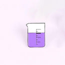 Chemical Lab Experiment Pin Brooch Clothes Lapel Backpack Badges (Style 9)