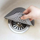 2PCS Buthtub Drain Hair Catcher Shower Drain Cover Hair Stopper With Sucker