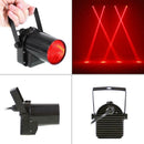 3W LED RED Beam Spotlight Party DJ Bar Stage Lighting Pinspot Ligh eu plug