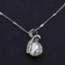 Fashion Necklace Earrings Bracelet Tears of Angels Diamond Crystal Elegant